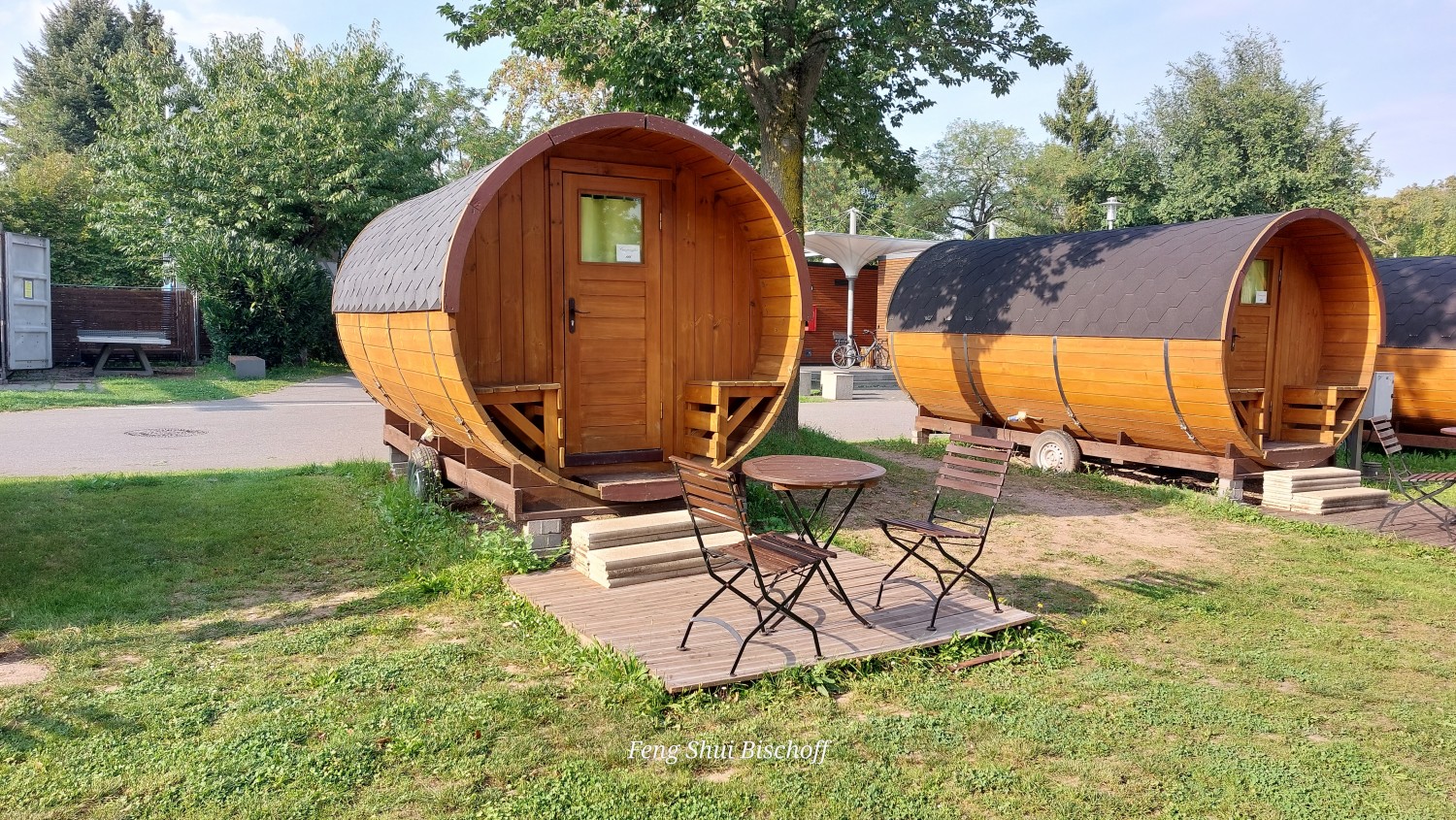 Fassförmiges Tiny Haus als erste Wohnung, humorvoll gemeint, Feng Shui Silvia Bischoff, Norddeutschland
